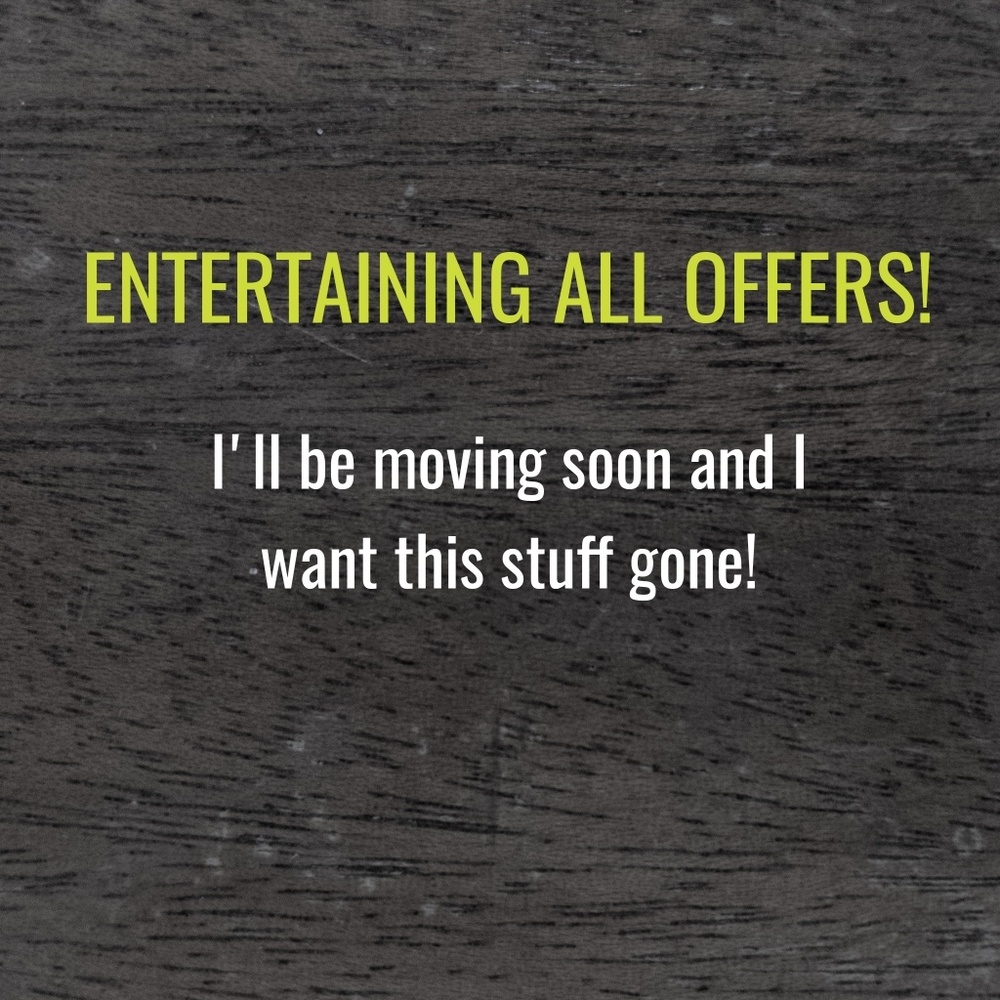 Entertaining All Offers!